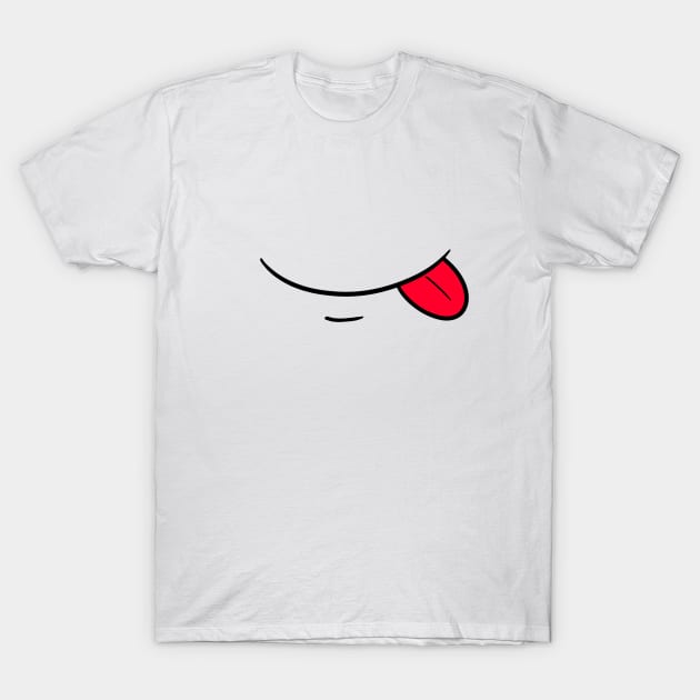 Stick out Tongue T-Shirt by ZalmonDraw